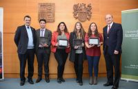 Cinco Alumnos UACh Puerto Montt recibieron Becas Iberoamérica Santander Universidades 2017